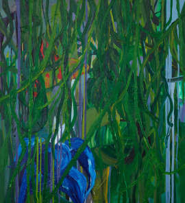 Jungle vibes, 2017, 110×100cm